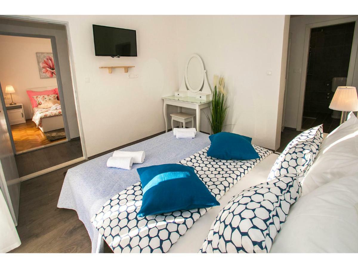 Villa Croatia Sea View With Heated Pool Винишче Экстерьер фото